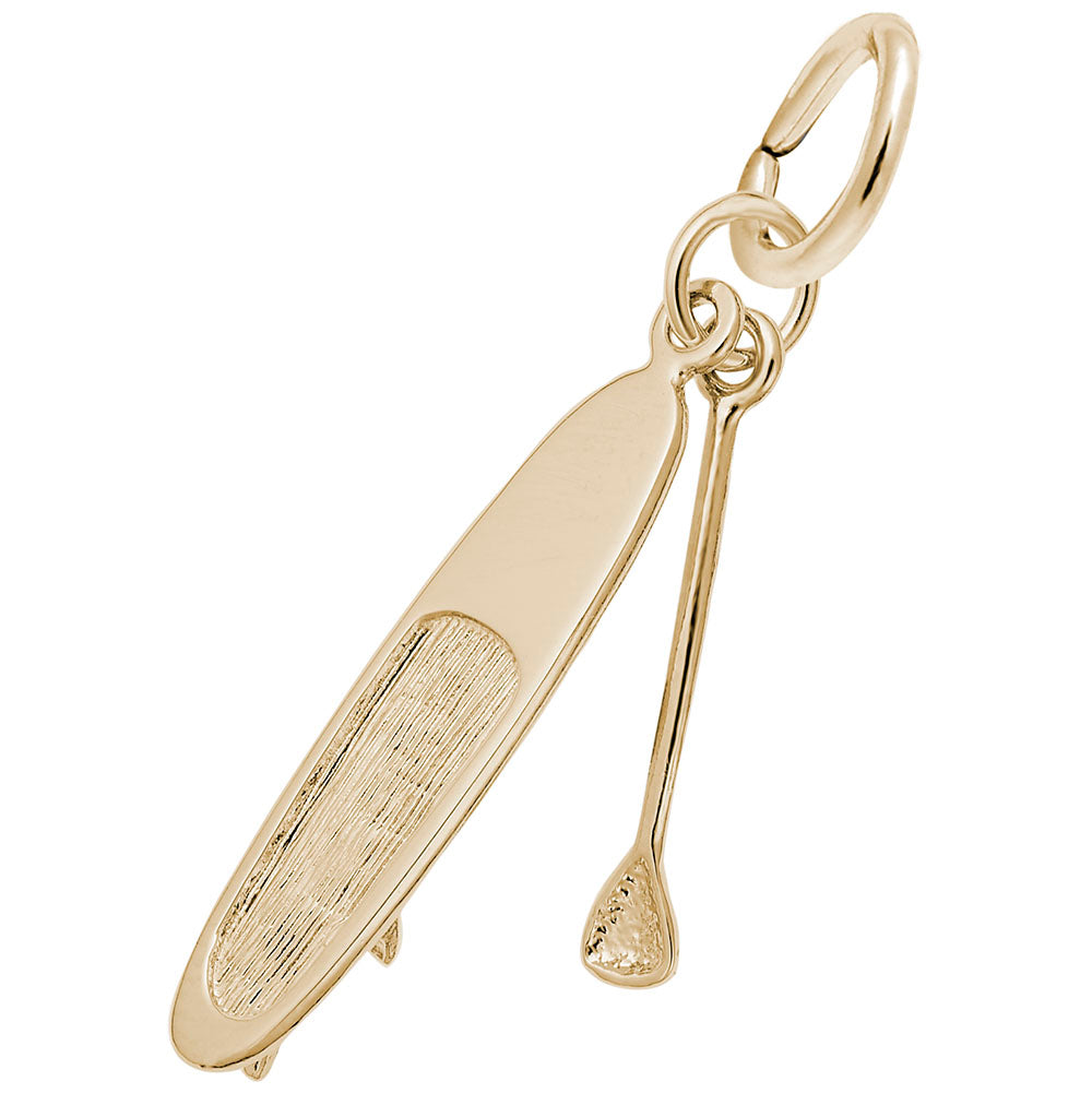 Charming Paddle Board Charm for Nautical Jewelry Lovers 1555