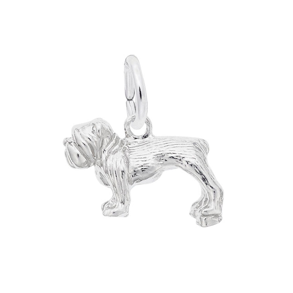 Charming Bulldog Accent Charm for Pet Lovers - Unique Gift Idea 1559