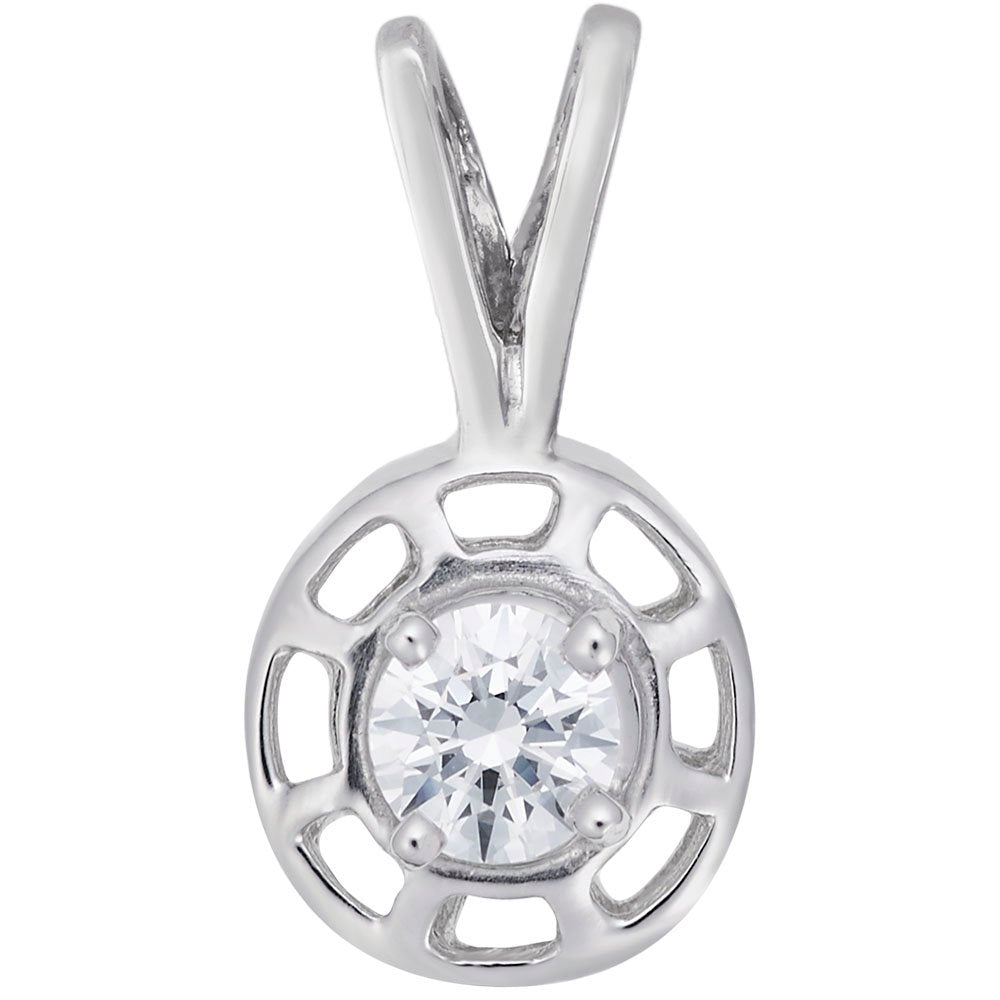 April Birthstone Insightful Pendant - Elegant Charm for You 1560-004