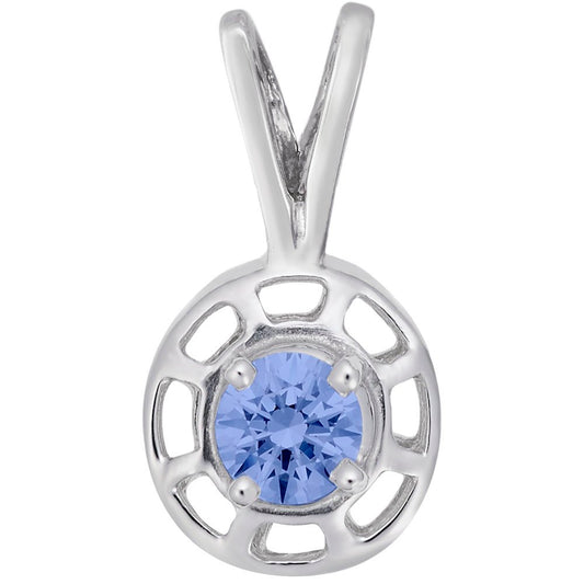 September Birthstone Insightful Pendant - Elegant Charm Jewelry 1560-009