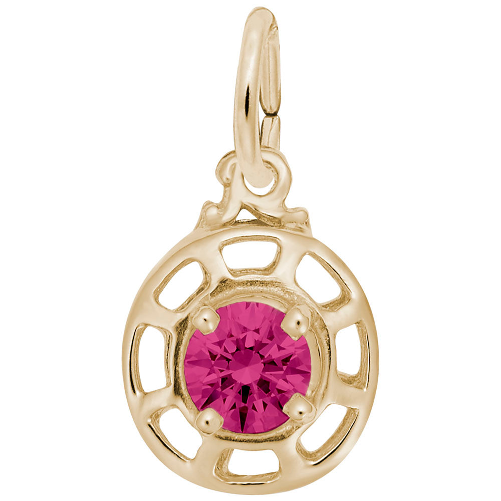 Insightful January Baby Charm - Celebrate New Beginnings & Love 1580-001
