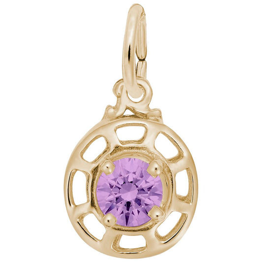 Insightful February Baby Charm - Celebrate Family & Friendship 1580-002