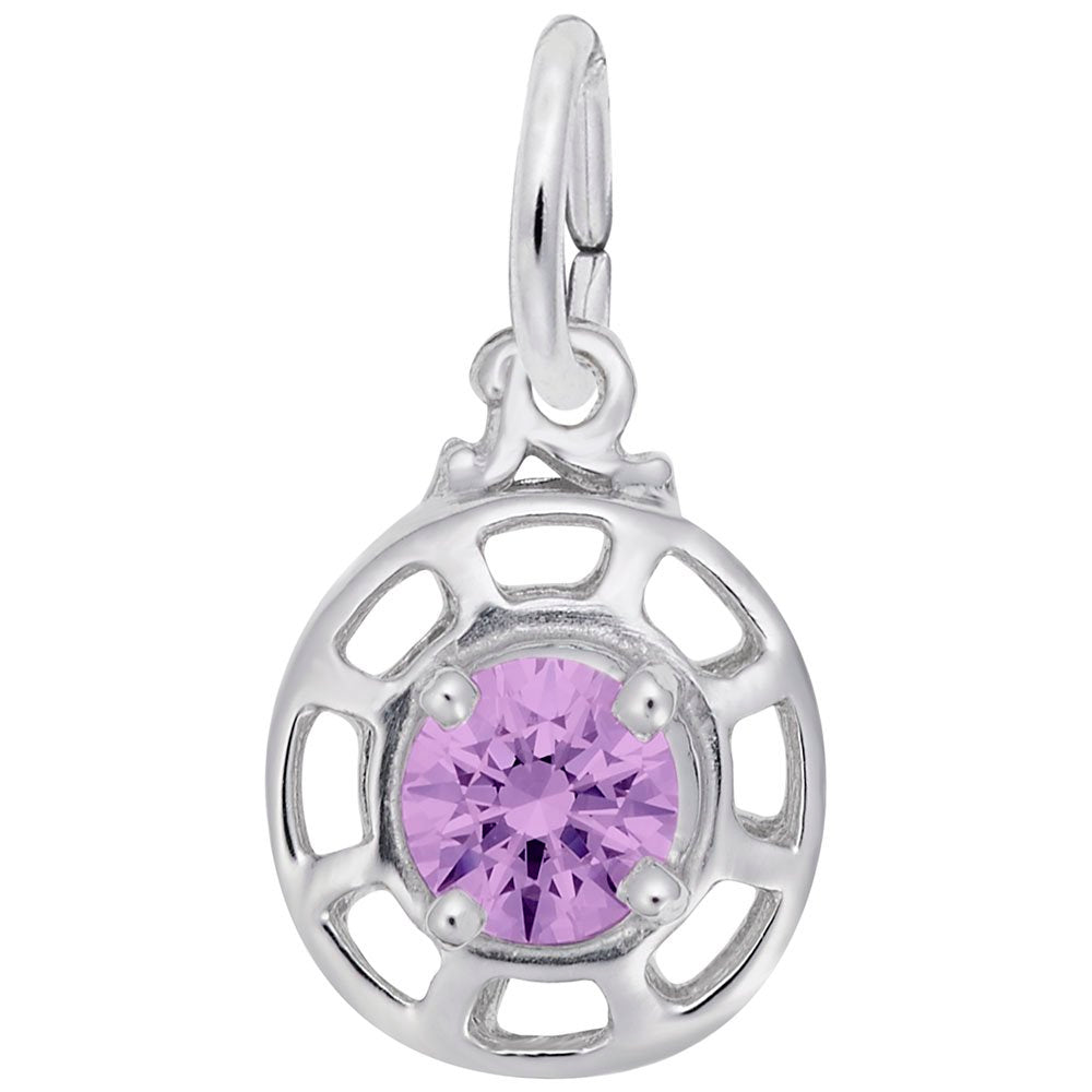 Insightful February Baby Charm - Celebrate Family & Friendship 1580-002