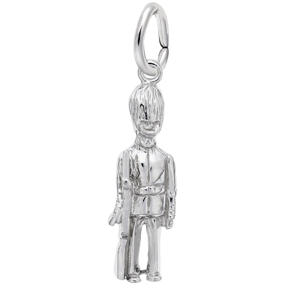 British Guard Charm - Sterling Silver Travel Souvenir Jewelry 1591