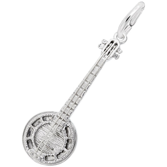 Handcrafted Banjo Charm for Music Lovers - Unique Jewelry Gift 1598