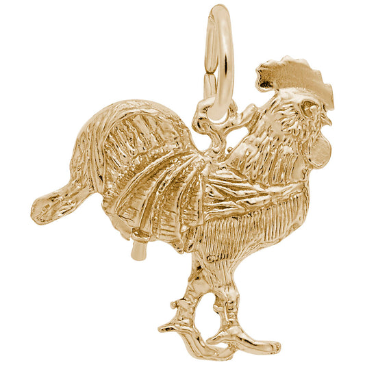 Charming Rooster Pendant - Unique Bird Charm for Pet Lovers 1604