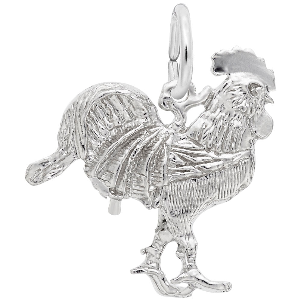 Charming Rooster Pendant - Unique Bird Charm for Pet Lovers 1604