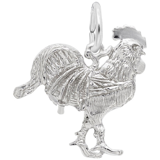 Charming Rooster Pendant - Unique Bird Charm for Pet Lovers 1604