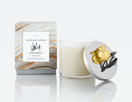 POMEGRANATE CANDLE GOLD