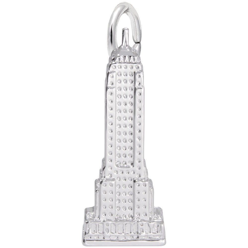 Empire State Building Charm - New York Travel Souvenir Jewelry 1625