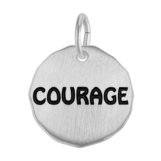 Courage Tag Charm