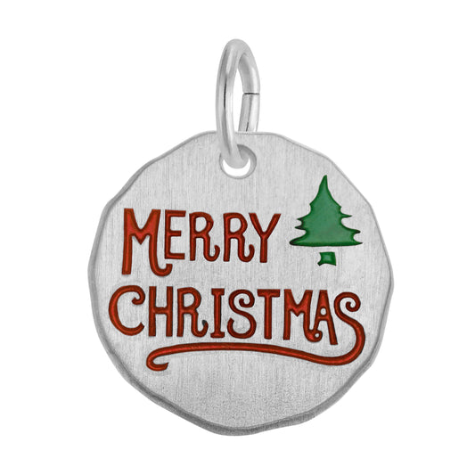 Merry Christmas Tag Charm