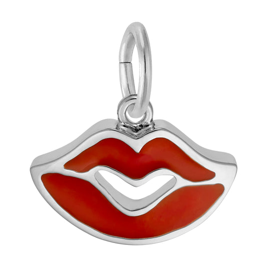 Red Lips Charm