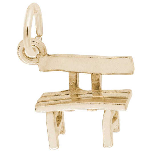 New Bench Charm for Camping Enthusiasts - Travel Jewelry Accessory 1666