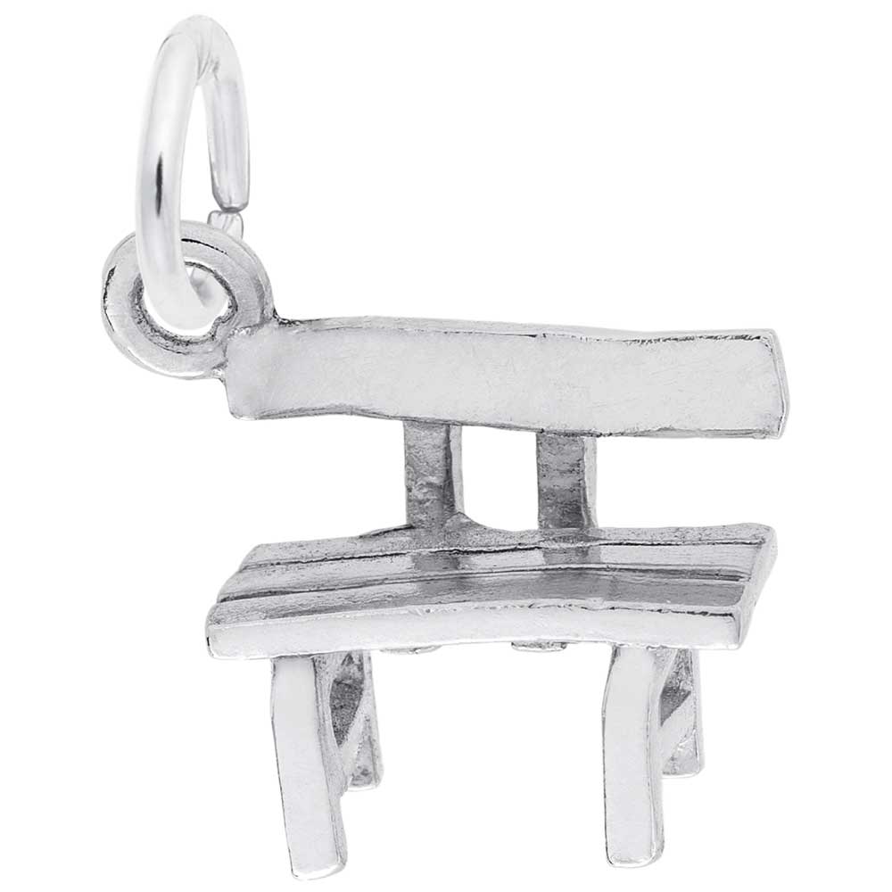 New Bench Charm for Camping Enthusiasts - Travel Jewelry Accessory 1666
