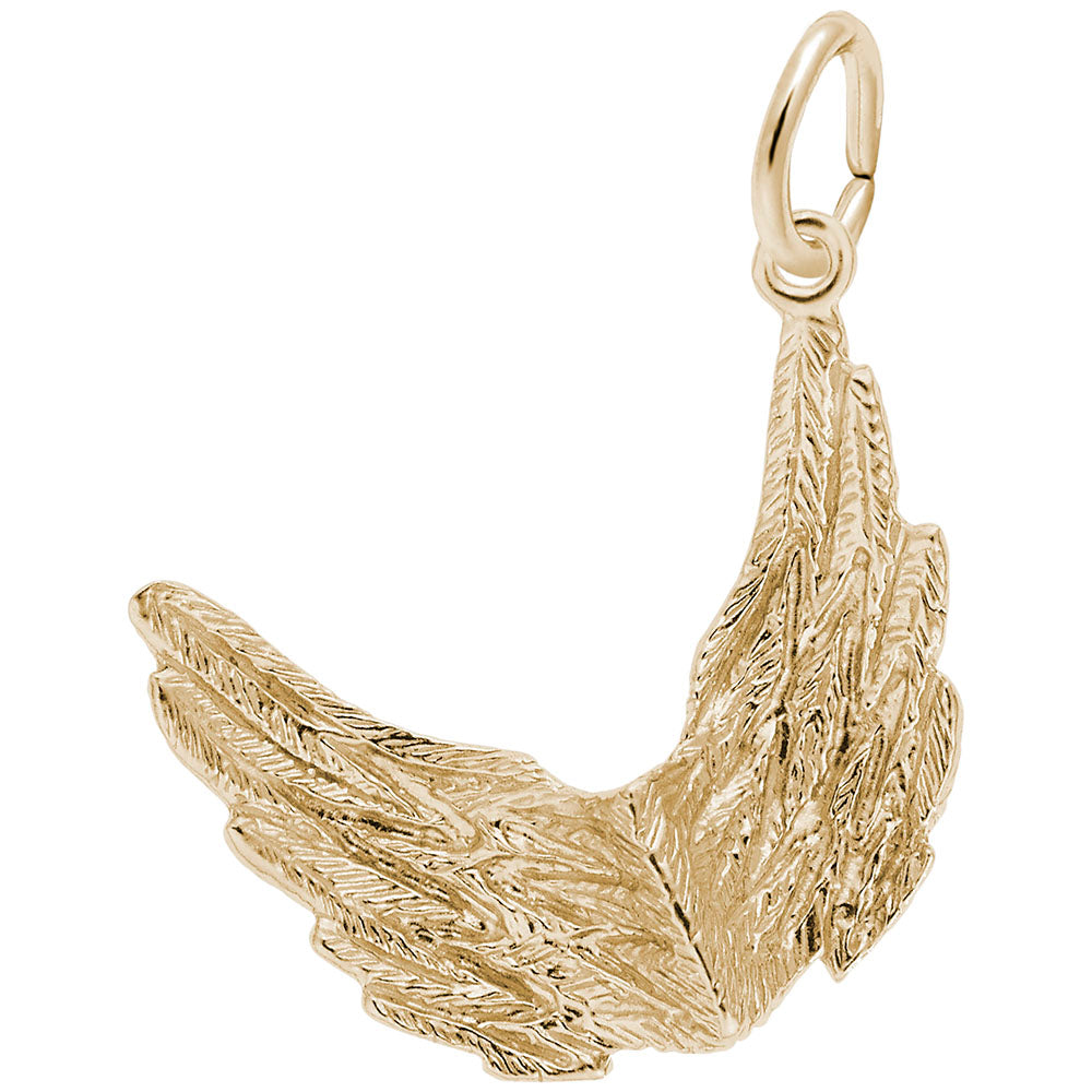 Spread Your Wings Charm - Elegant Love & Joy Jewelry Accessory 1671