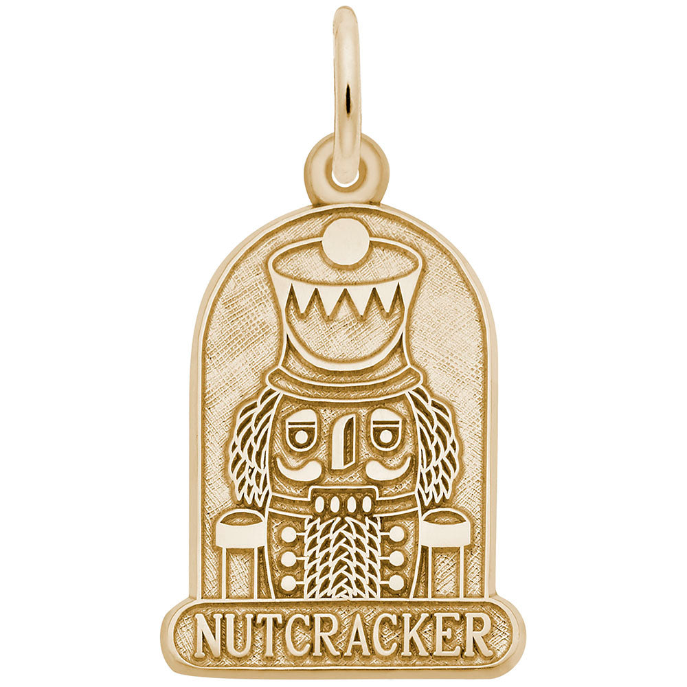 Flat Nutcracker Charm for Dance Lovers - Unique Jewelry Gift 1689