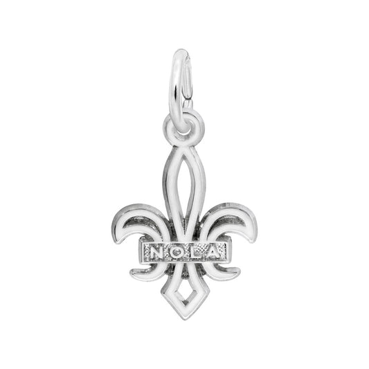Elegant NOLA Fleur de Lis Charm for Travel Lovers - Rembrandt 1697
