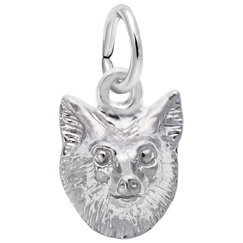 Charming Fox Head Pendant - Unique Animal Jewelry for Pet Lovers 1716