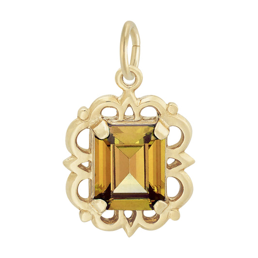 November Birthstone Pendant Charm for Birthday Celebrations 1729-011
