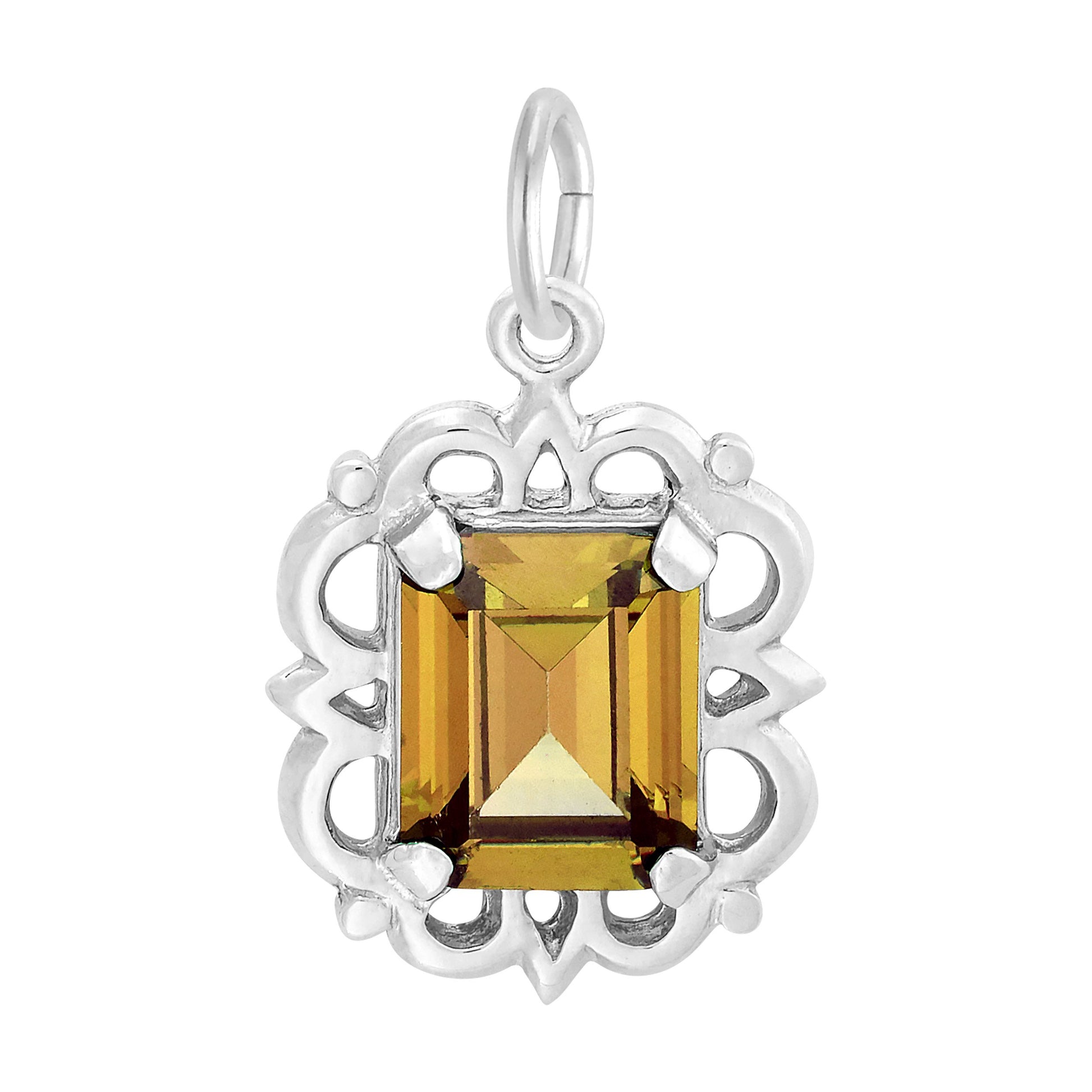 November Birthstone Pendant Charm for Birthday Celebrations 1729-011
