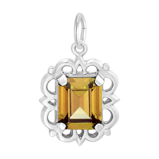 November Birthstone Pendant Charm for Birthday Celebrations 1729-011