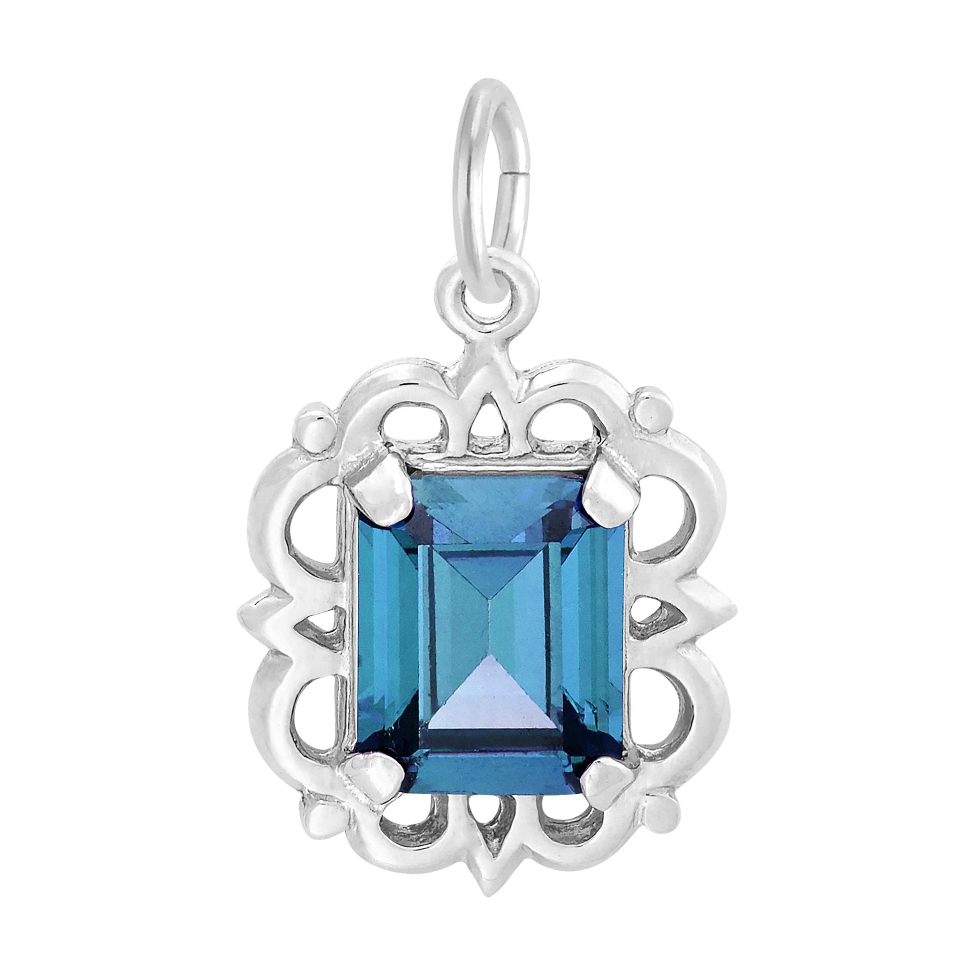 December Birthstone Pendant Charm - Celebrate Your Special Day 1729-012