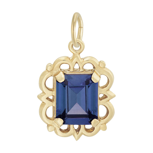 June Birthstone Pendant Charm for Birthday Celebrations 1729-006