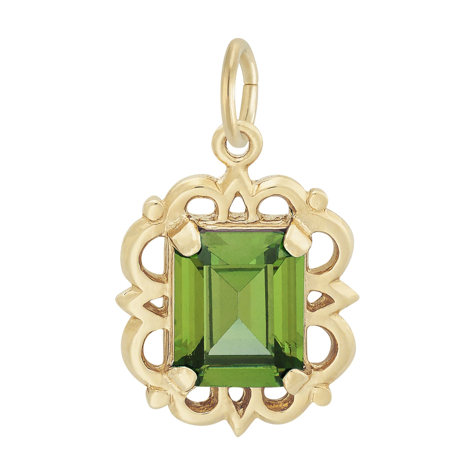 August Birthstone Pendant Charm - Celebrate Your Special Day 1729-008