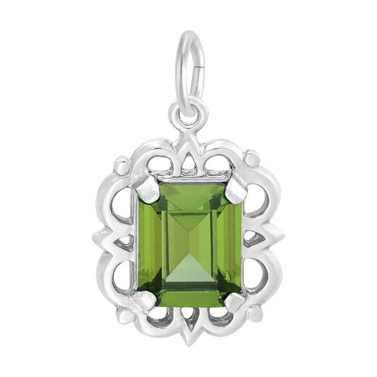 August Birthstone Pendant Charm - Celebrate Your Special Day 1729-008