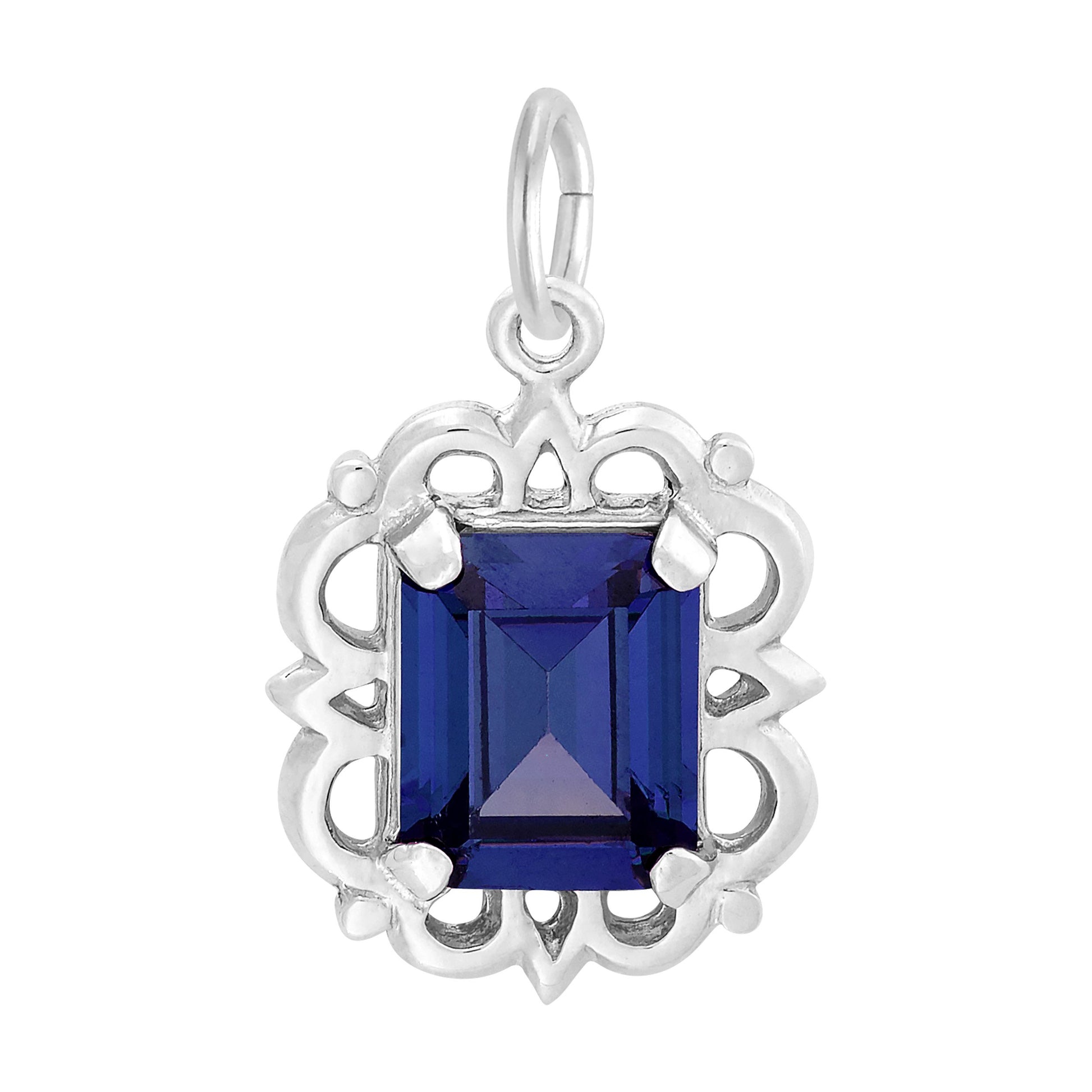 September Birthstone Pendant Charm for Birthday Celebrations 1729-009