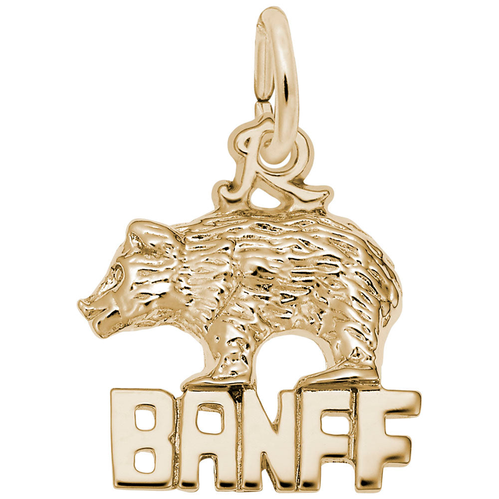 Banff Bear Charm - Adorable Animal Pendant for Pet Lovers 1736