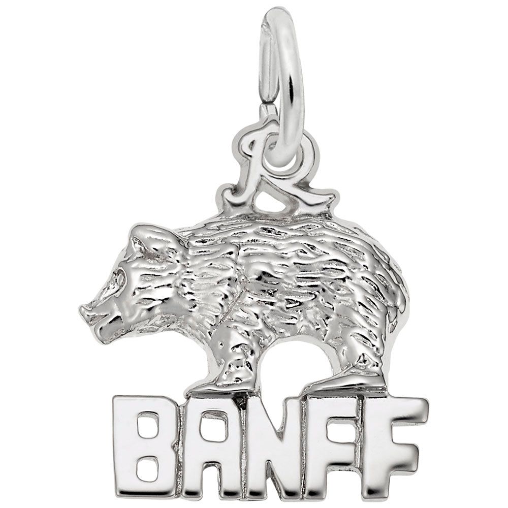 Banff Bear Charm - Adorable Animal Pendant for Pet Lovers 1736