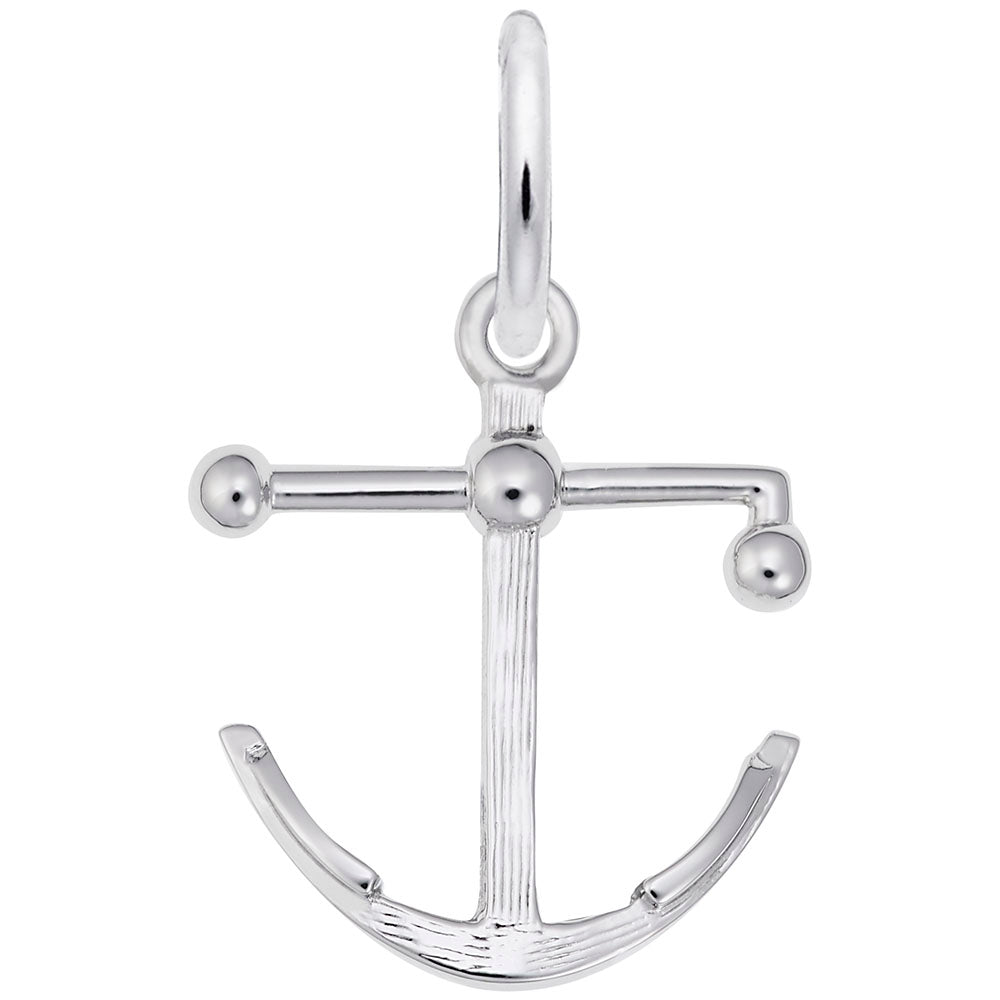 Elegant Kedge Anchor Charm for Nautical Jewelry Collection 1745