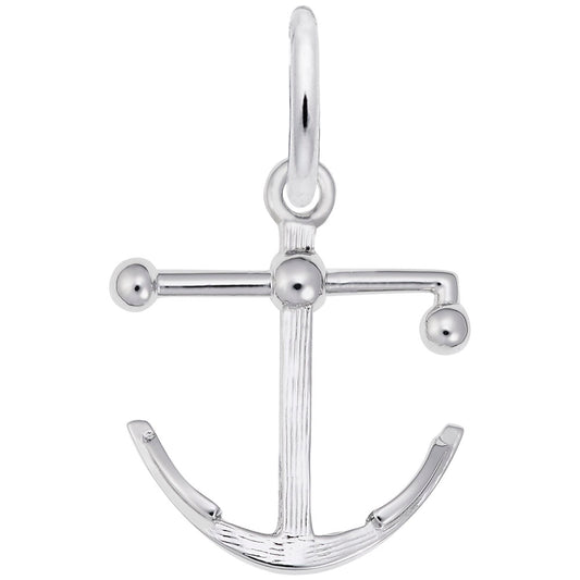 Elegant Kedge Anchor Charm for Nautical Jewelry Collection 1745