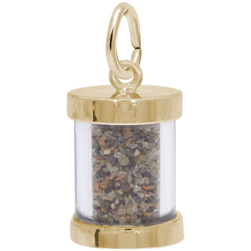 New Brunswick Sand Capsule Charm - Travel Souvenir Jewelry 1750