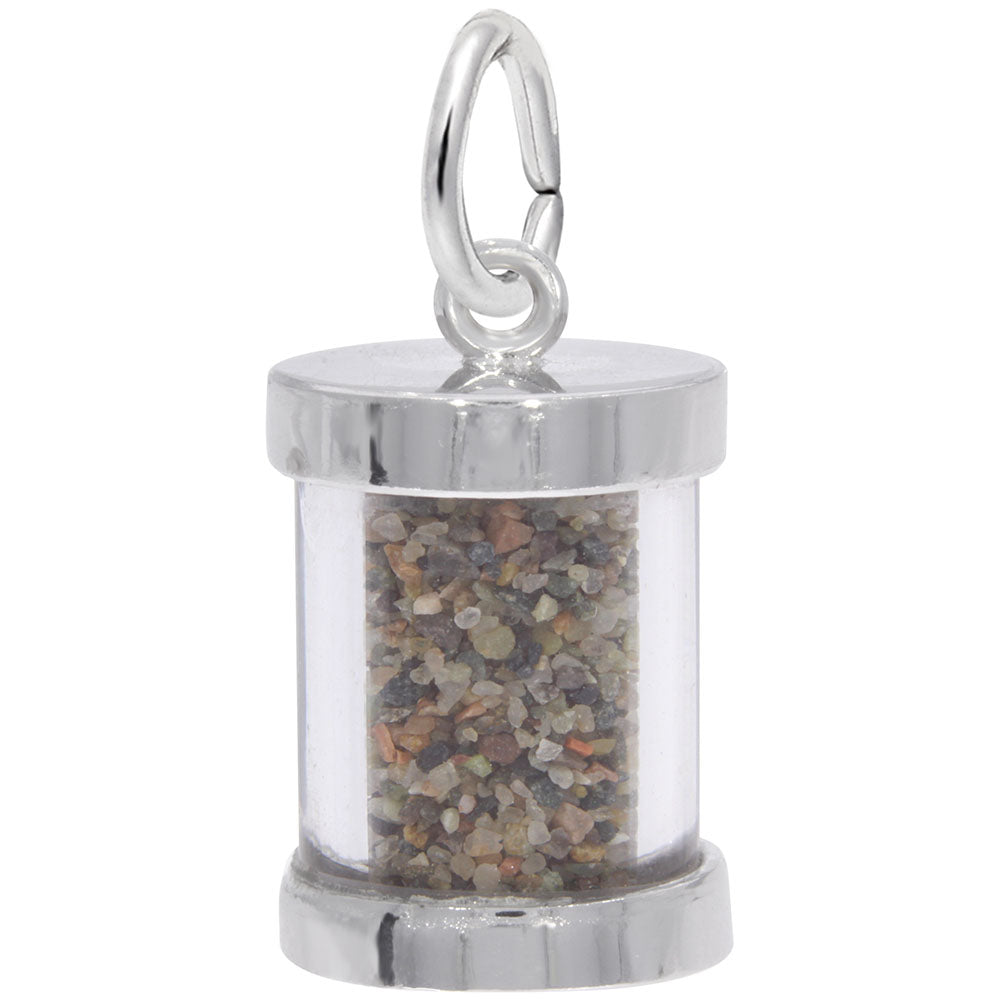 New Brunswick Sand Capsule Charm - Travel Souvenir Jewelry 1750