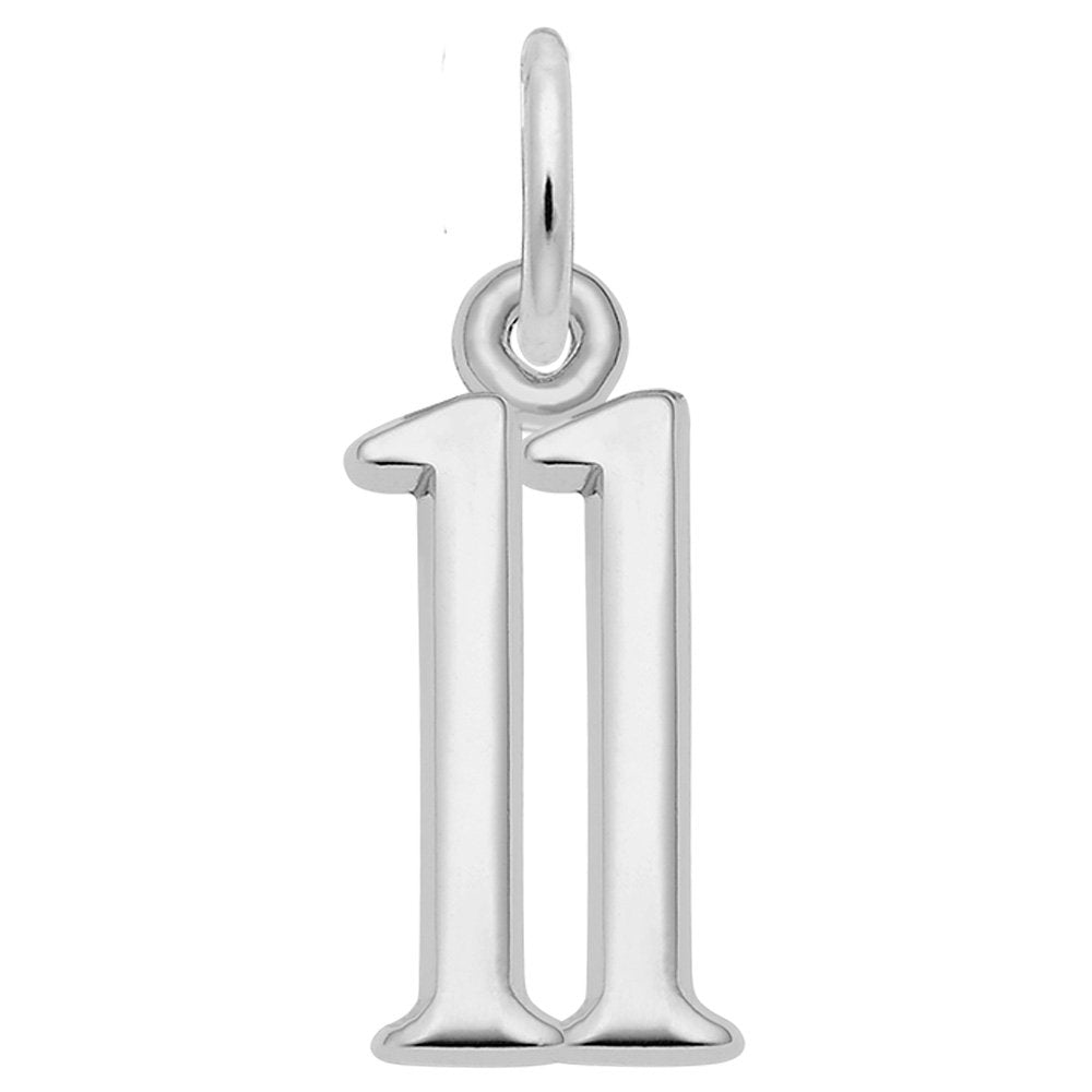Personalized 'That's My Number' Charm - Customizable 11 Design 1762-011