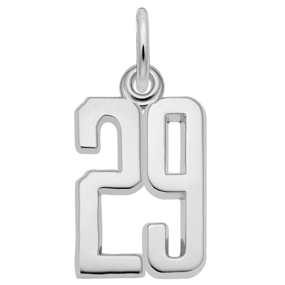 Personalized 'That's My Number' Charm - Customizable 29 Design 1762-029