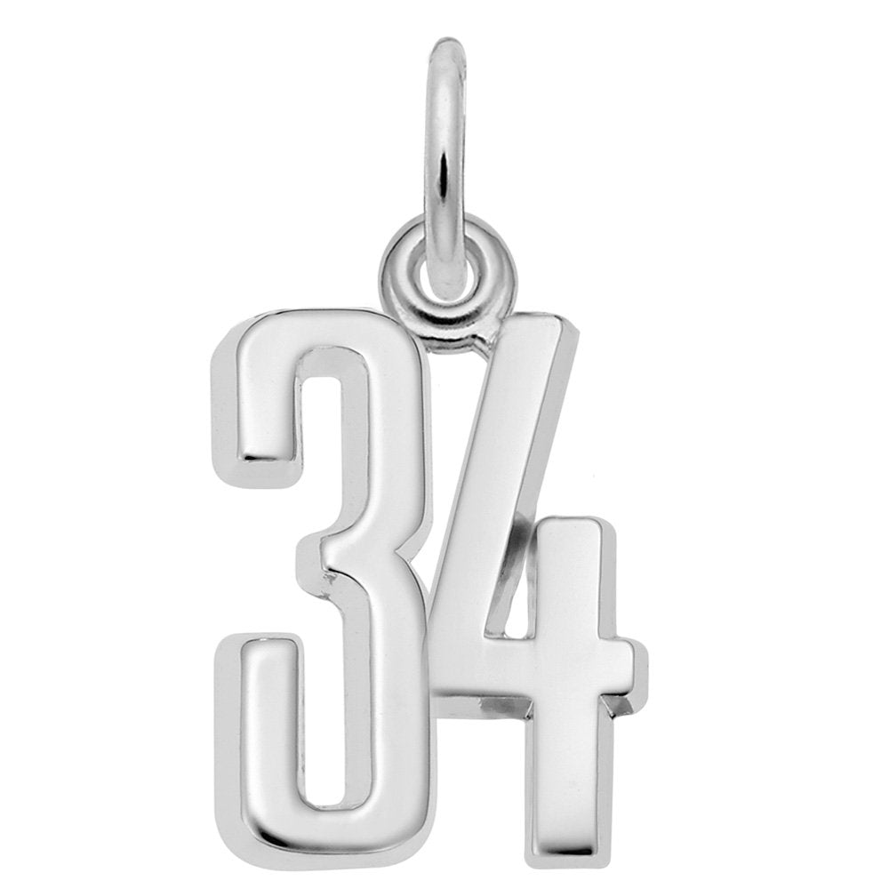 Personalized 'That's My Number' Charm - Customizable Jewelry Gift 1762-034