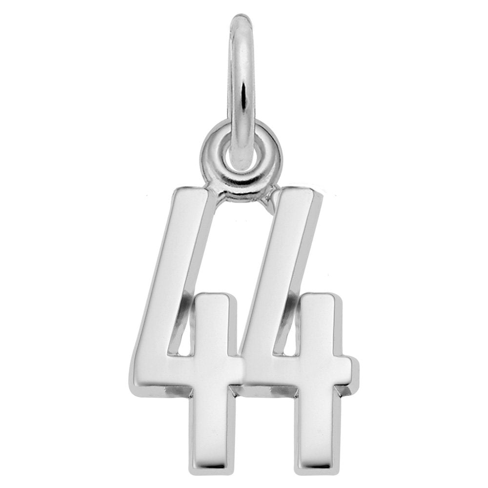 Personalized 'That's My Number' Charm - Customizable 44 Design 1762-044