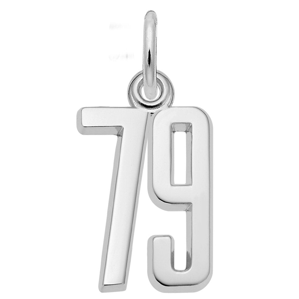 Personalized 'That's My Number' Charm - Customizable 79 Design 1762-079