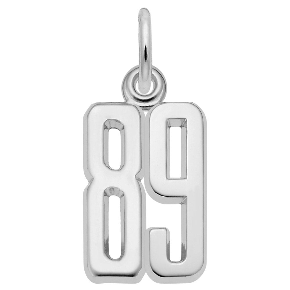 Personalized 'That's My Number' Charm - Customizable 89 Design 1762-089
