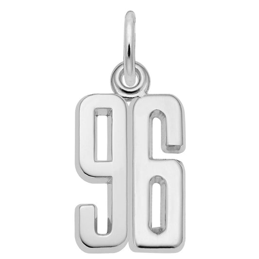 Personalized That's My Number 96 Charm - Customizable Jewelry 1762-096