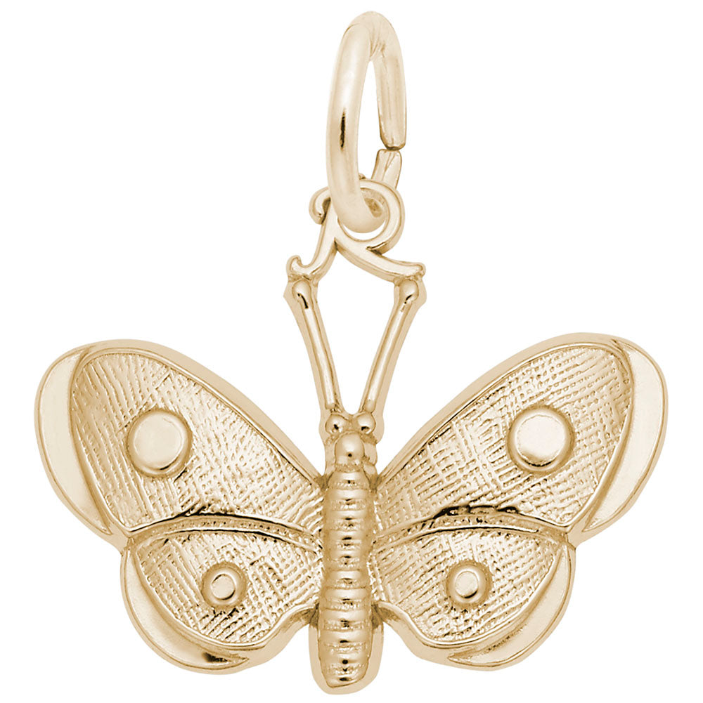 Spotted Wings Butterfly Charm - Spring-Inspired Jewelry Accessory 1768
