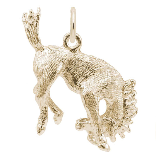 New Bucking Horse Charm - Unique Equestrian Jewelry for Horse Lovers 1778