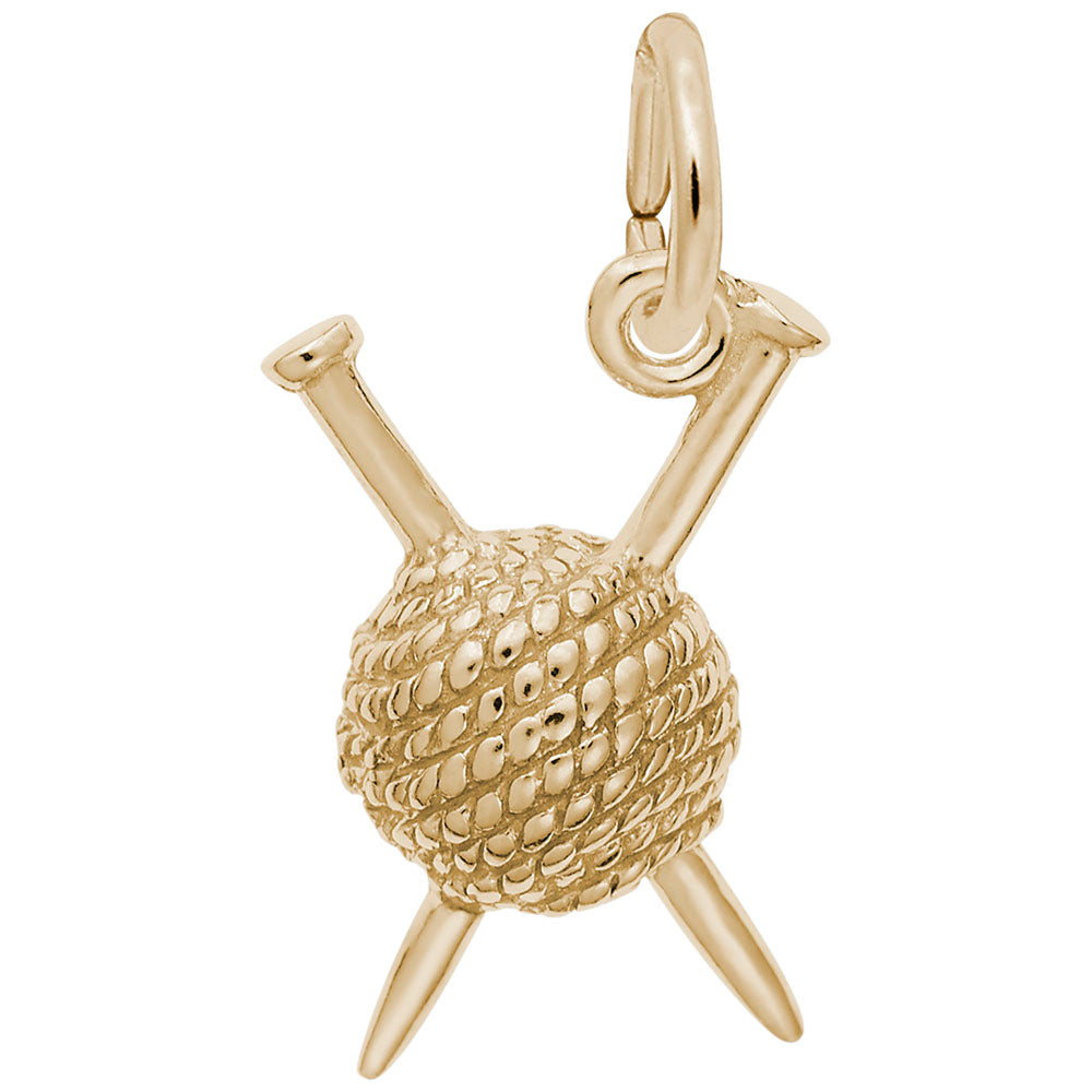 Handcrafted Knitting Charm for Craft Lovers - Perfect Gift Idea 1783