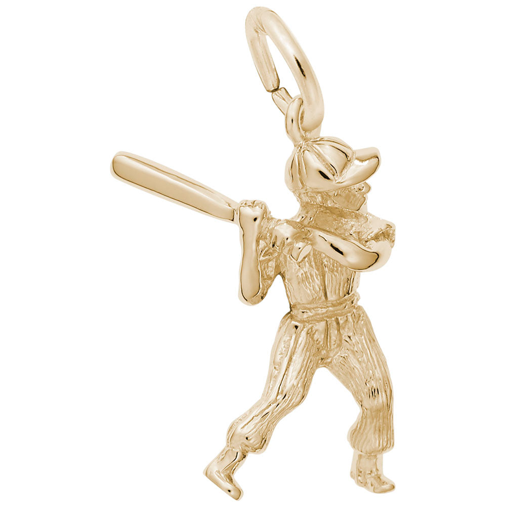 Massachusetts Baseball Player Charm for Travel Lovers - Rembrandt 1786