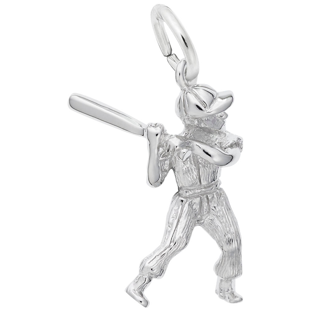 Massachusetts Baseball Player Charm for Travel Lovers - Rembrandt 1786