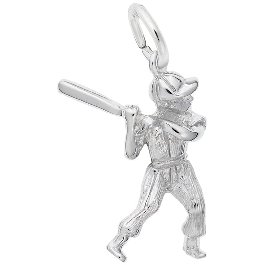 Massachusetts Baseball Player Charm for Travel Lovers - Rembrandt 1786